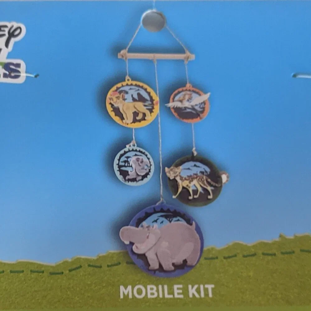 NWT Lion King Bundle 2 Disney Family Crafts Mobile & Foam Kits Michael's Darice